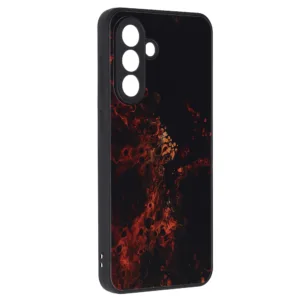 Techsuit - Glaze Series - Samsung Galaxy A36 5G - Red Nebula