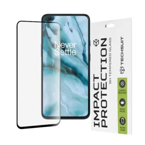 Techsuit - 111D Full Cover / Full Glue Glass - OnePlus Nord 5G - Black