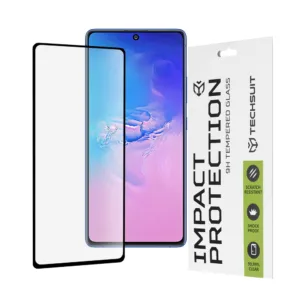 Techsuit - 111D Full Cover / Full Glue Glass - Samsung Galaxy S10 Lite - Black