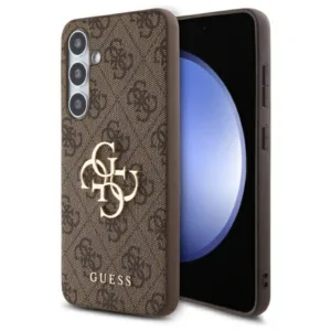 Guess - Hardcase 4G Big Logo (GUHCS24FE4GMGBR) - Samsung Galaxy S24 FE - Brown