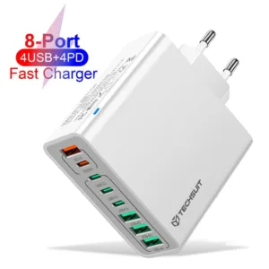 Techsuit - Wall Charger (CHPD224) - 4 x USB