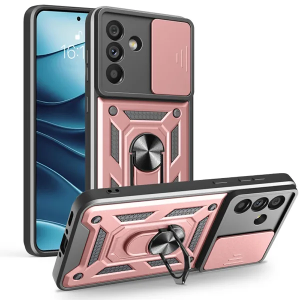 Techsuit - CamShield Series - Samsung Galaxy A56 5G - Rose Gold