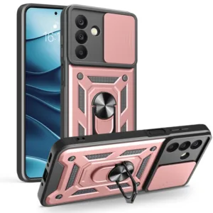 Techsuit - CamShield Series - Samsung Galaxy A26 5G - Rose Gold