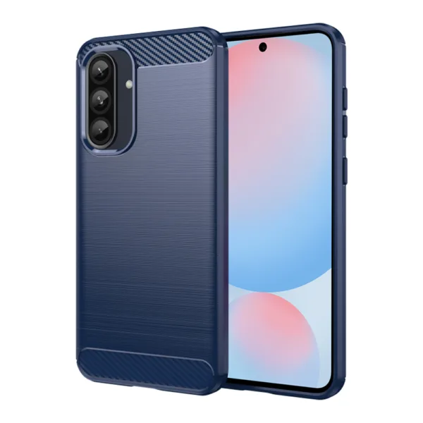 Techsuit - Carbon Silicone - Samsung Galaxy A56 5G - Blue