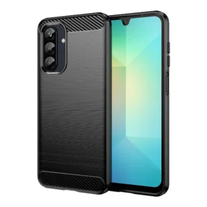 Techsuit - Carbon Silicone - Samsung Galaxy A26 5G - Black