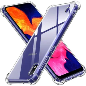 Techsuit - Shockproof Clear Silicone - Samsung Galaxy A10 - Clear