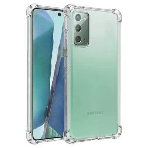 Techsuit - Shockproof Clear Silicone - Samsung Galaxy Note 20 4G / Note 20 5G - Clear