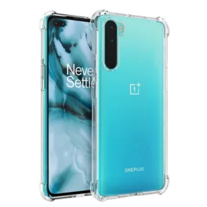 Techsuit - Shockproof Clear Silicone - OnePlus Nord 5G - Clear