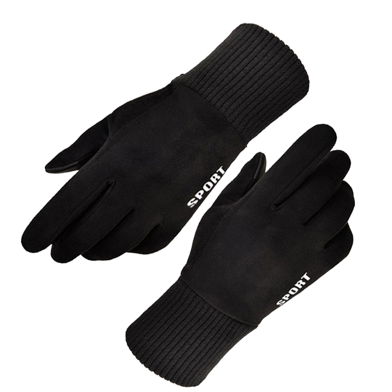 Techsuit - Touchscreen Gloves Suede (ST0009) - PU Leather