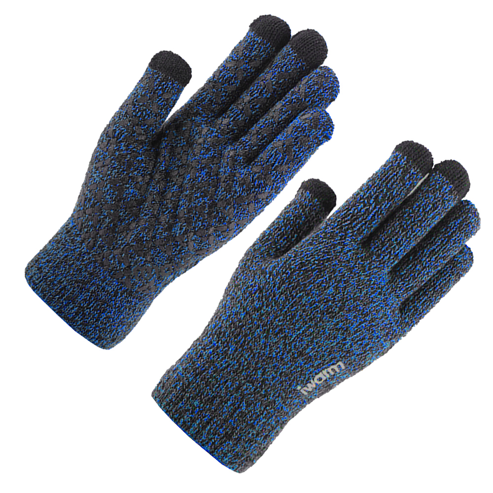 iWarm - Touchscreen Gloves (ST0005) - Wool - Blue