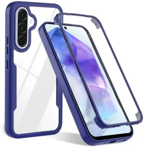 Techsuit - ColorVerse 360 Series + Screen Protector - Samsung Galaxy A36 5G / A56 5G - Blue