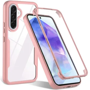 Techsuit - ColorVerse 360 Series + Screen Protector - Samsung Galaxy A36 5G / A56 5G - Pink