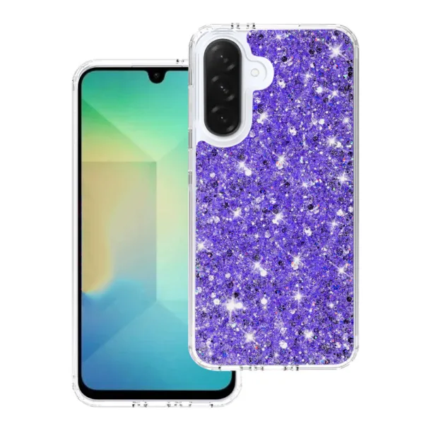 Techsuit - Sparkly Glitter - Samsung Galaxy A26 5G - Purple