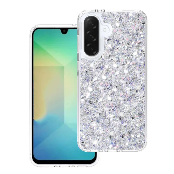 Techsuit - Sparkly Glitter - Samsung Galaxy A26 5G - White