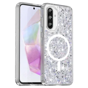 Techsuit - Sparkly Glitter MagSafe - Samsung Galaxy A36 5G / A56 5G - White