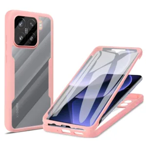 Techsuit - ColorVerse 360 Series + Screen Protector - Xiaomi 15 - Pink