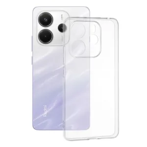 Techsuit - Clear Silicone - Xiaomi Redmi Note 14 4G - Transparent