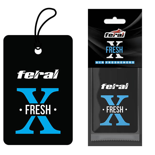 Αρωματικό Αυτοκινήτου Κρεμαστό Feral X Collection Fresh 1 Τεμάχιο