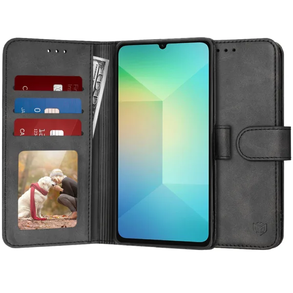 Techsuit - Diary Book - Samsung Galaxy A26 5G - Black