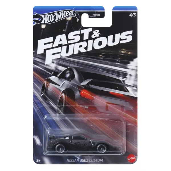 HOT WHEELS FAST   FURIOUS NISSAN 350Z CUSTOM - HRW54