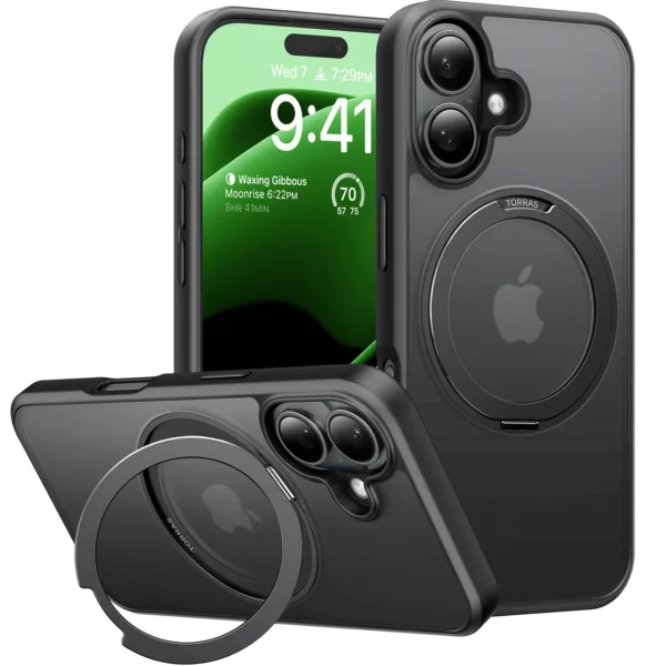 Torras - Ostand Pro Series - iPhone 16 - Black