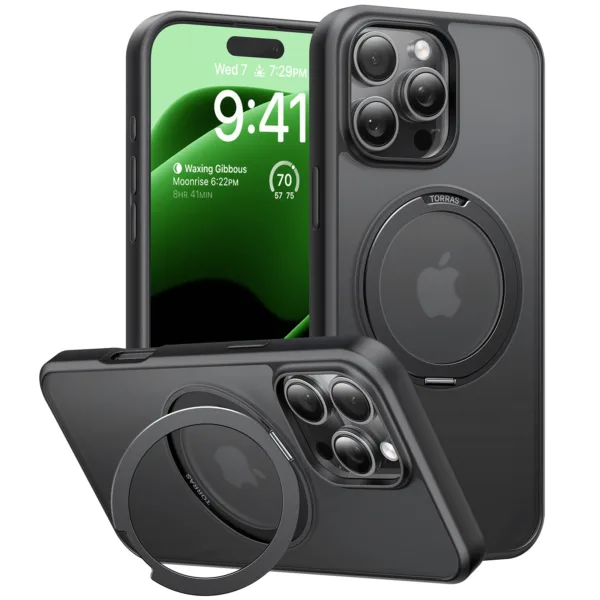 Torras - Ostand Pro Series - iPhone 16 Pro Max - Black