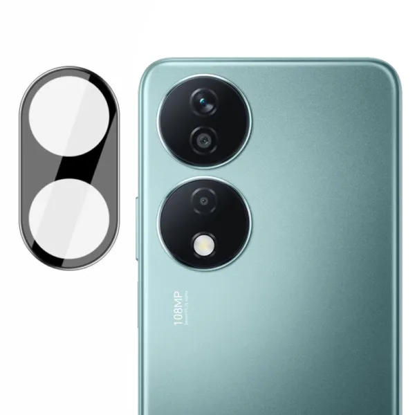 Techsuit - Full Camera Glass - Honor X7b / X7b 5G / 90 SMART - Black