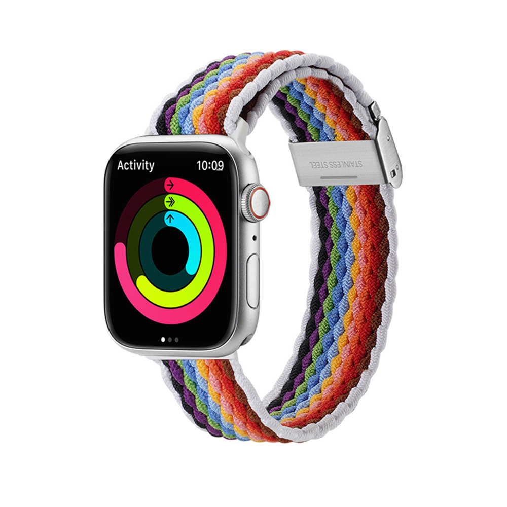 #Dux Ducis - Mixture II Version - Apple Watch 1/2/3/4/5/6/7/8/9/10/SE/SE 2 (38/40/41/42mm) - PaleStripes