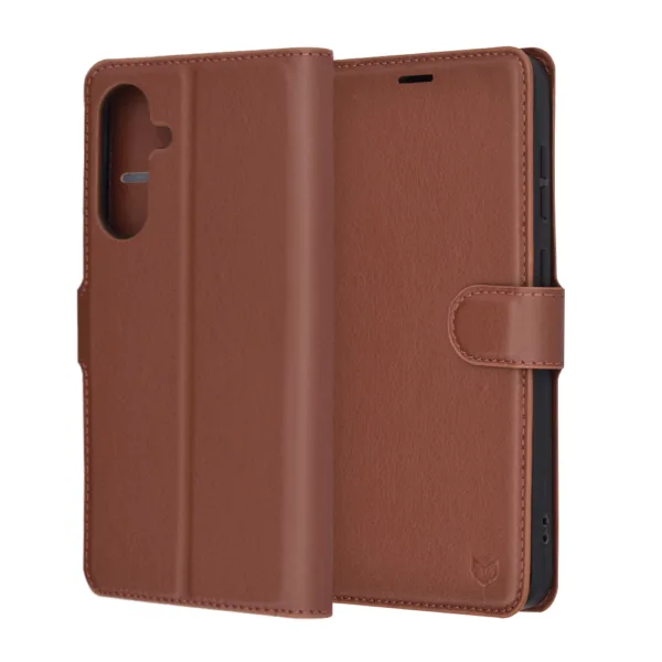 Techsuit - Leather Folio - Samsung Galaxy A56 5G - Brown