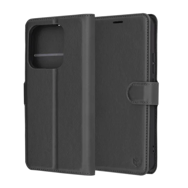 Techsuit - Leather Folio - Xiaomi Redmi Note 14 4G - Black