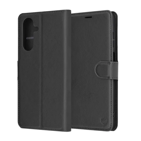 Techsuit - Leather Folio - Samsung Galaxy A26 5G - Black