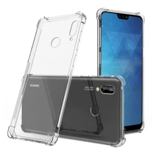 Techsuit - Shockproof Clear Silicone - Huawei P20 Lite - Clear