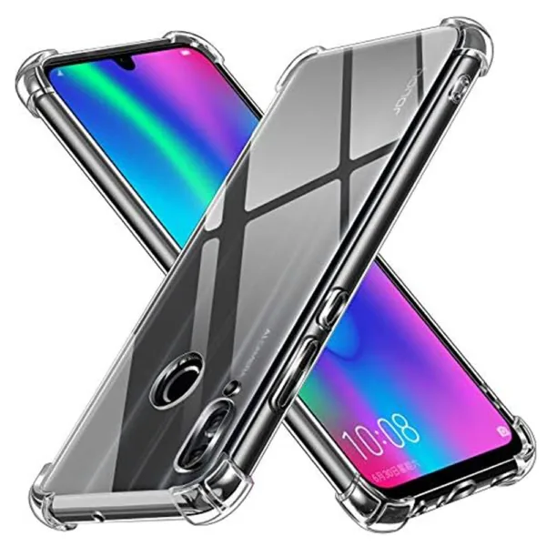 Techsuit - Shockproof Clear Silicone - Huawei P Smart 2019 - Clear