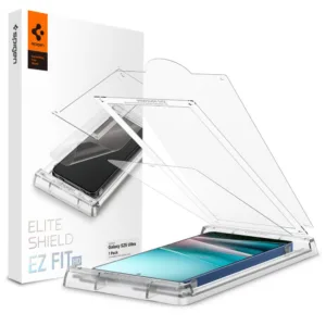 Spigen - Elite Shield EZ Fit HD - Samsung Galaxy S25 Ultra - Clear