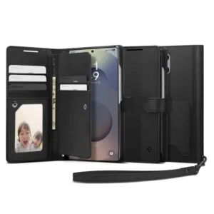 Spigen - Wallet S - Samsung Galaxy S25 Ultra - Black