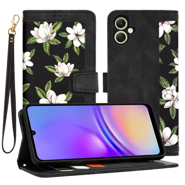 Techsuit - FlipCraft - Samsung Galaxy A05 - Flowers of the Dawn