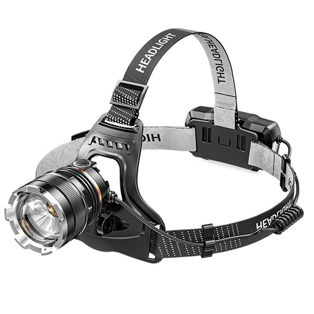 Techsuit - Head Lamp (HL-A-03) - Flashlight with 18650 Battery