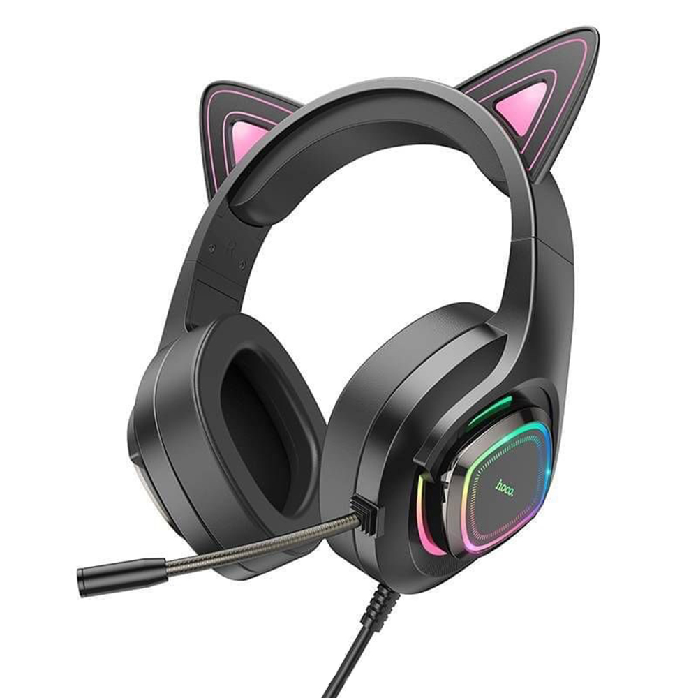 Hoco - Wired Headphones Cat Ears (W107) - for Gaming