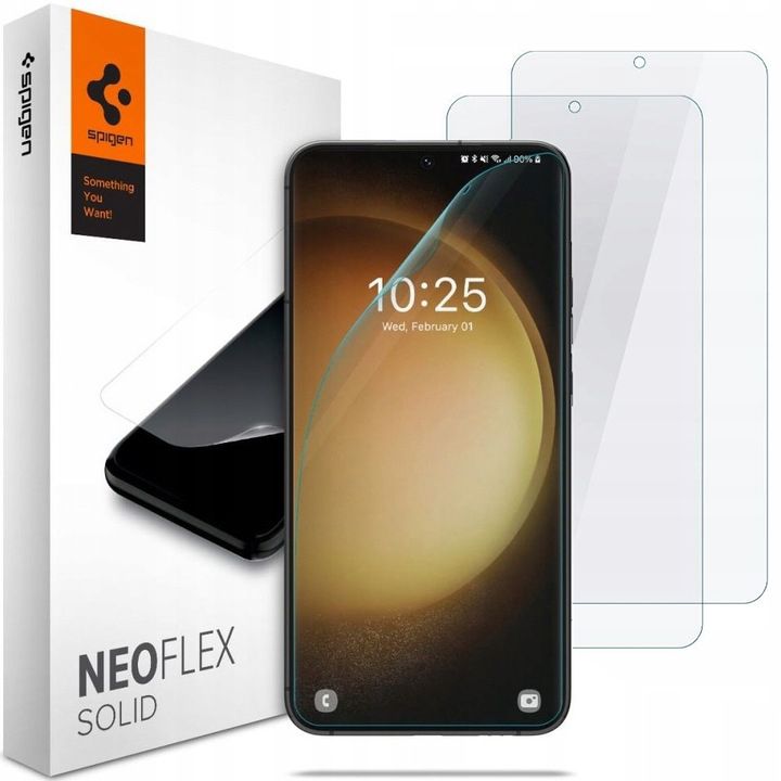 Spigen - Neo Flex (2 pack) - Samsung Galaxy S23 - Clear