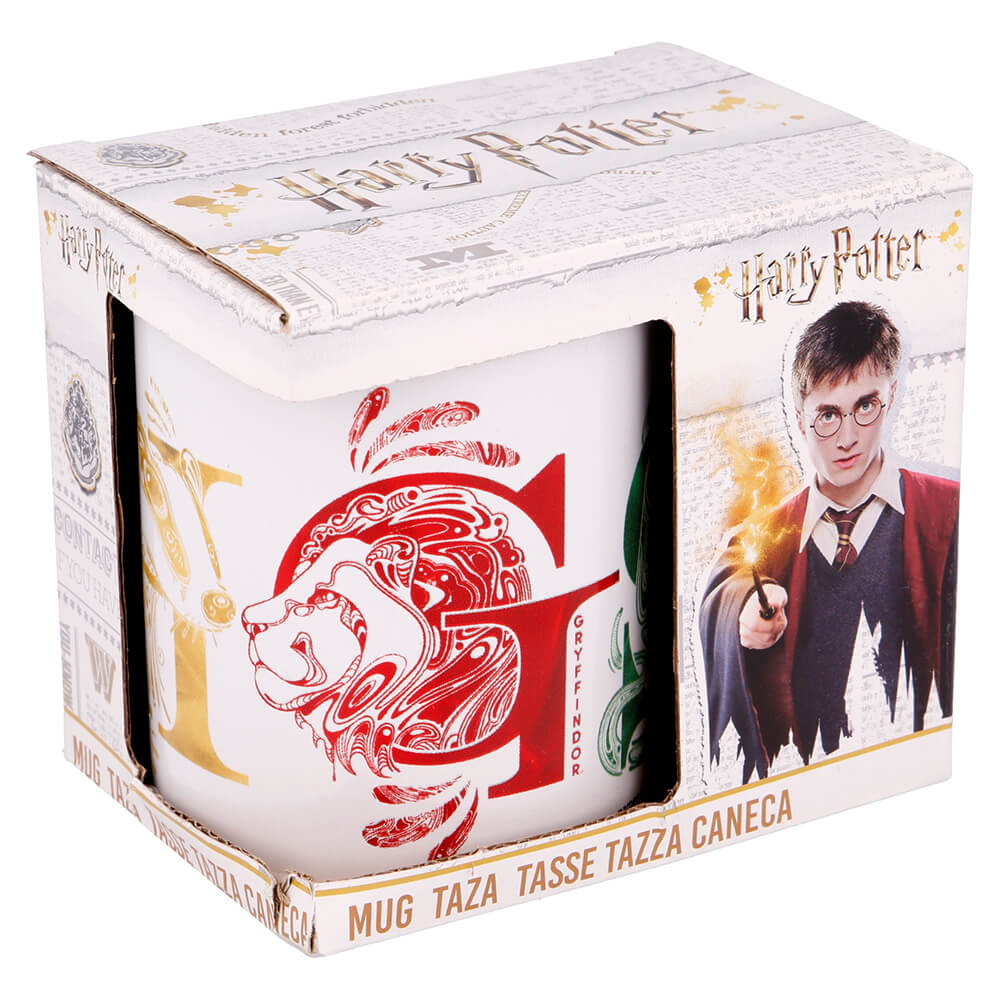 Harry Potter Houses Mug 11 Oz In Gift Box