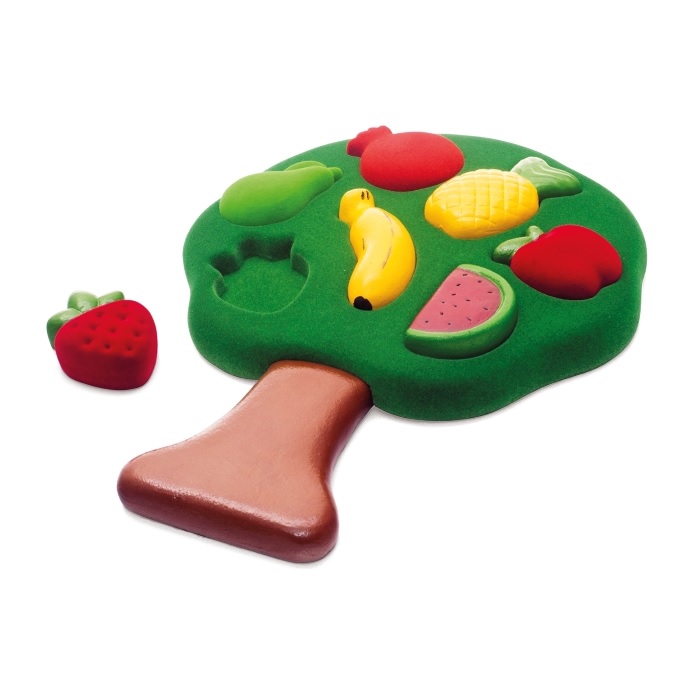 3D Shape Sorter Puzzle Fruits 23x30x5cm