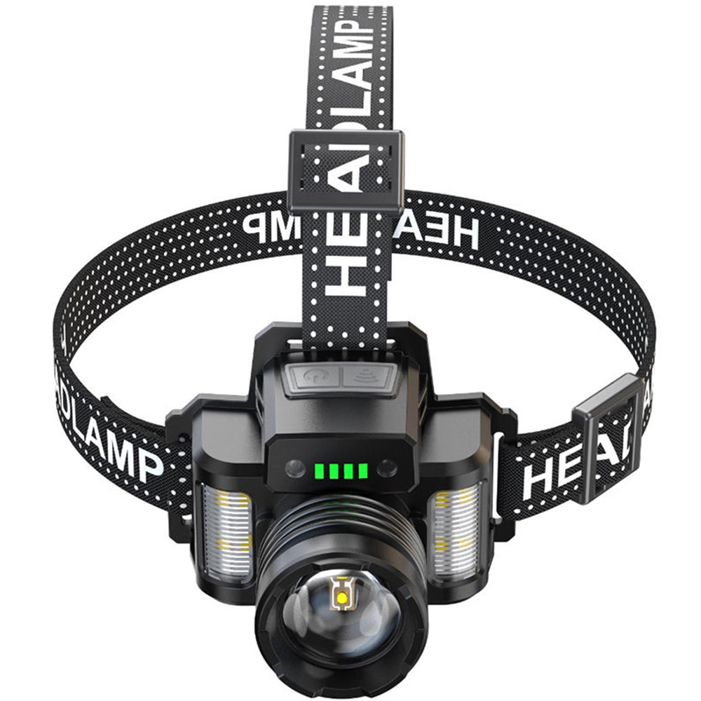 Techsuit - Head Lamp (HL-A-02) - Flashlight with 18650 Battery