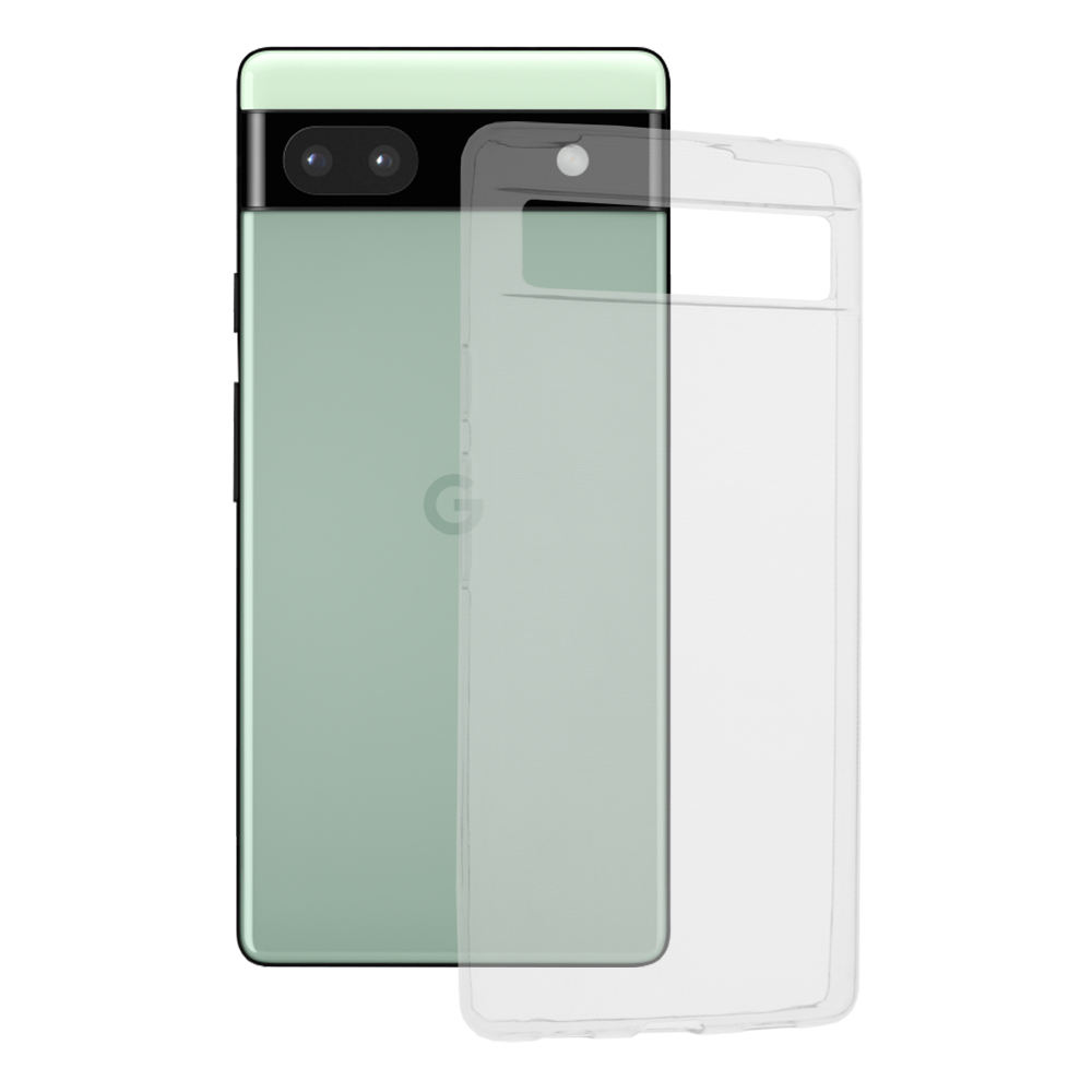 Techsuit - Clear Silicone - Google Pixel 6a - Transparent