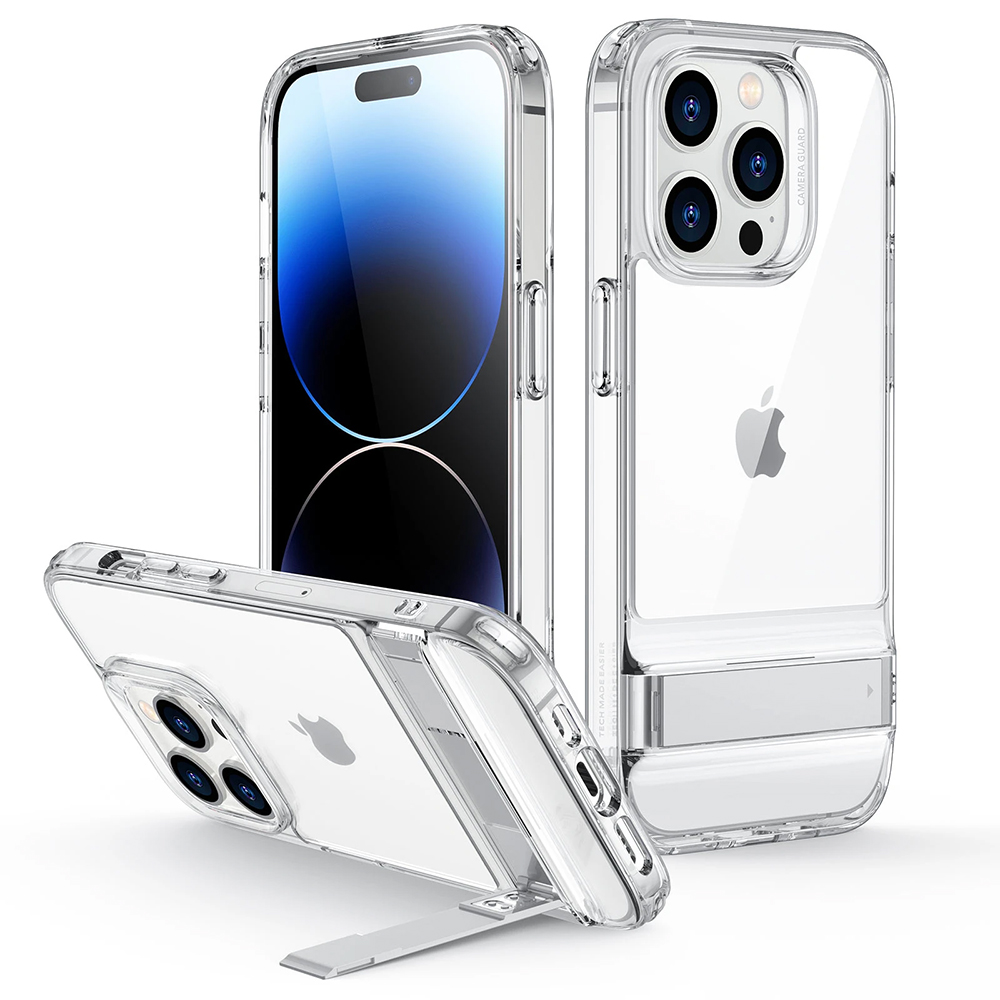 ESR - Air Shield Boost Kickstand - iPhone 14 Pro - Clear