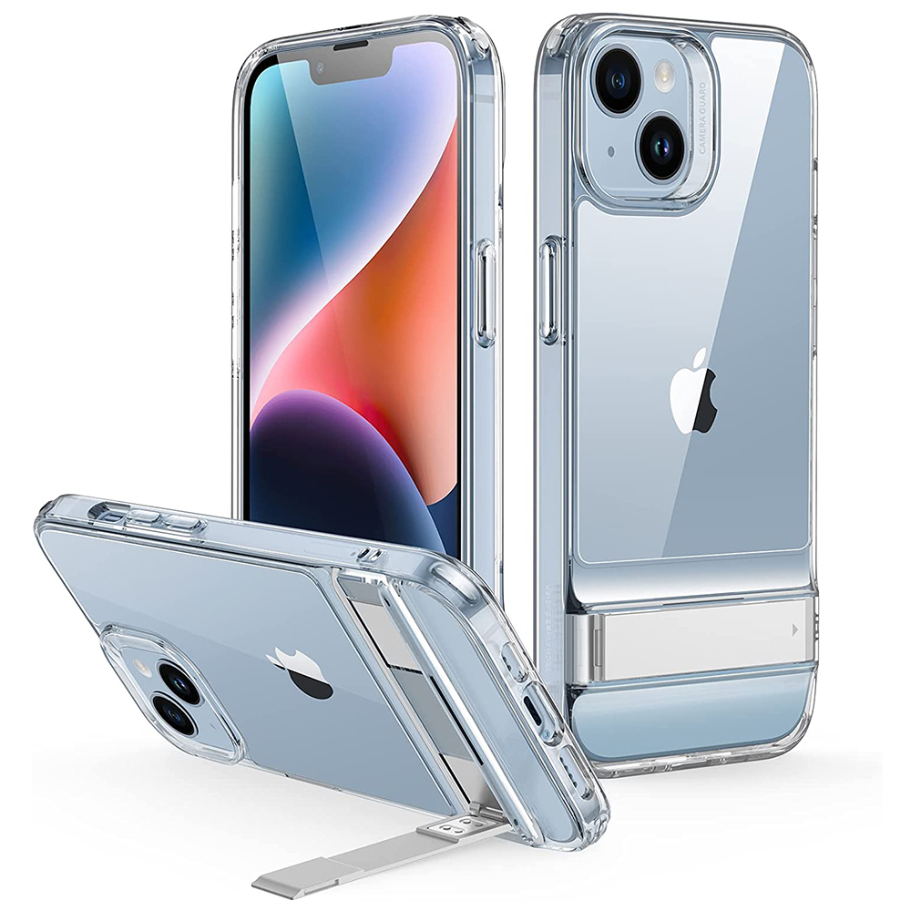 ESR - Air Shield Boost Kickstand - iPhone 14 / iPhone 13 - Clear