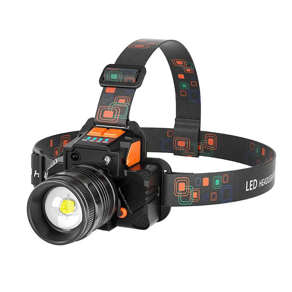 Techsuit - Head Lamp (HL-A-01) - Flashlight with 18650 Battery