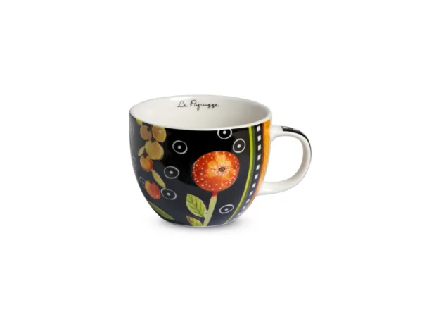 BREAKFAST CUP LE PUPAZZE BLACK ML 600