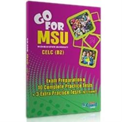 GO FOR MSU CELC (B2) 10 COMPLETE PRACTICE TESTS SB