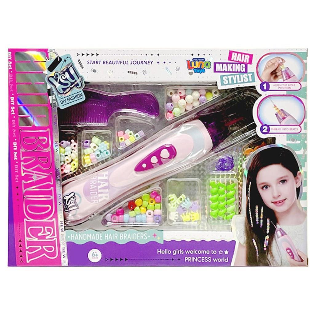 Συσκευή Αξεσουάρ Μαλλιών Σετ Luna Toys 35x5