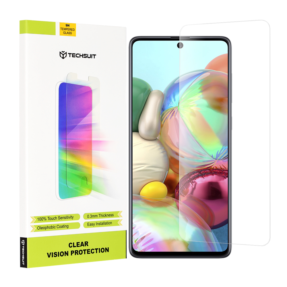 Techsuit - Clear Vision Glass - Samsung Galaxy A71 4G / A71 5G / Note 10 Lite / M51 - Transparent